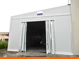 copertura pvc su ruote