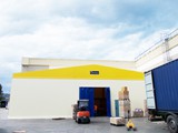 tunnel estensibile in pvc