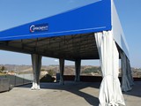 tunnel telonato apribile monopendenza